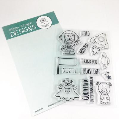 Gerda Steiner Clear Stamps - Blast Off